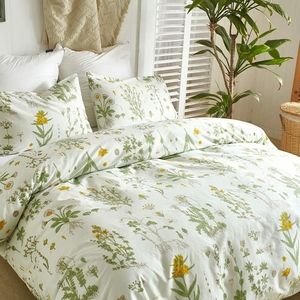 Twin Duvet Cover Botanical Floral / Fire Kirin